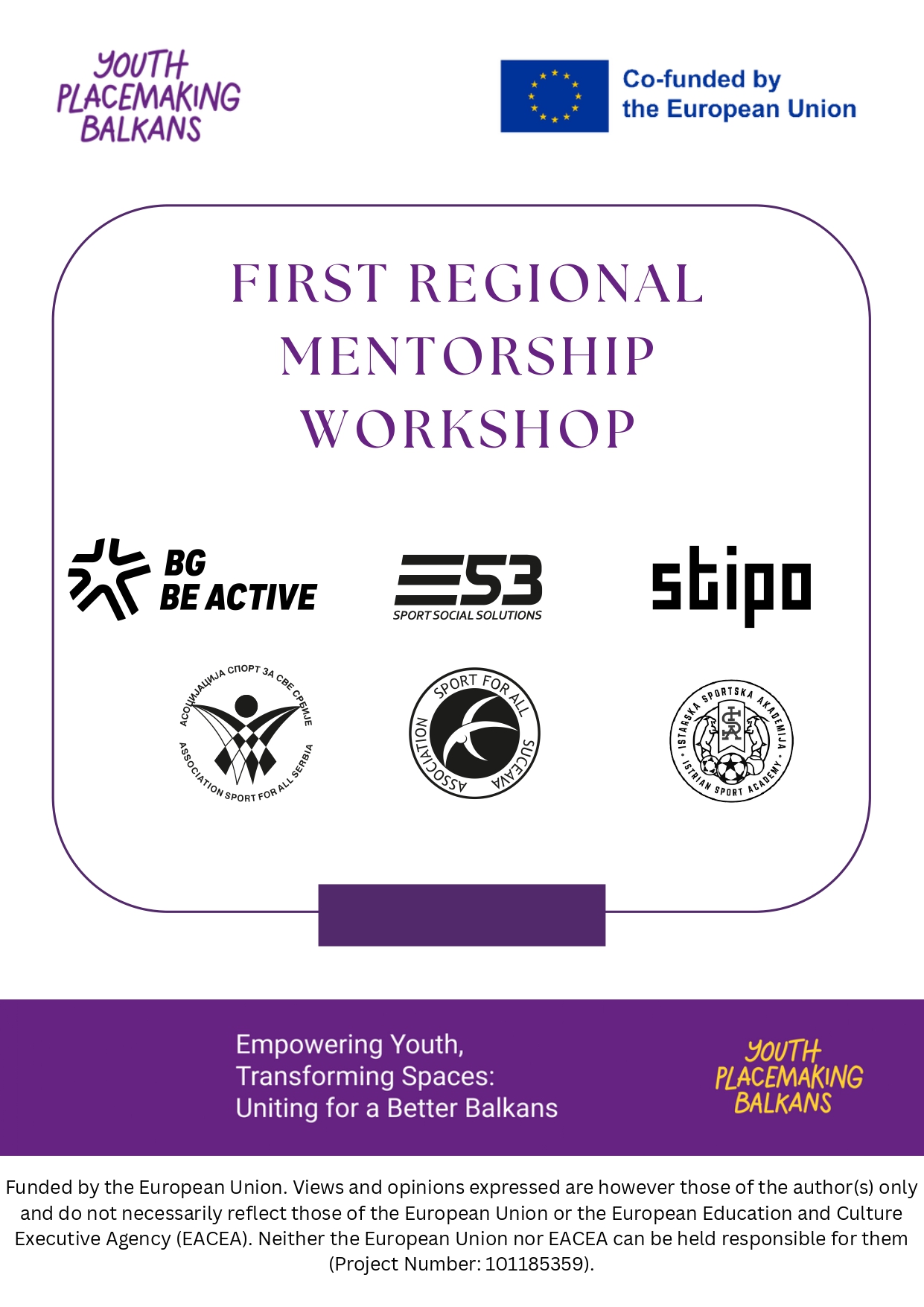 YPB – Regional Mentorship Workshop